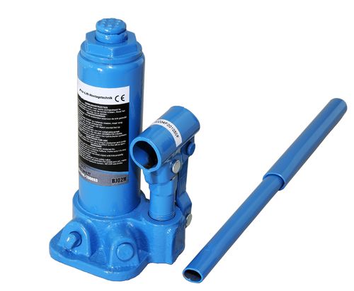 2t Stempelheber, Hydraulikzylinder, 180mm - 350mm, blau, BJ02HJ , 00104