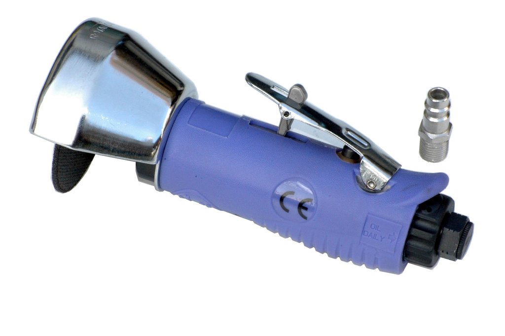 1/4" Air Angle Grinder Pneumatic Cutting Machine Long Handle Cutter Sander Tool 
