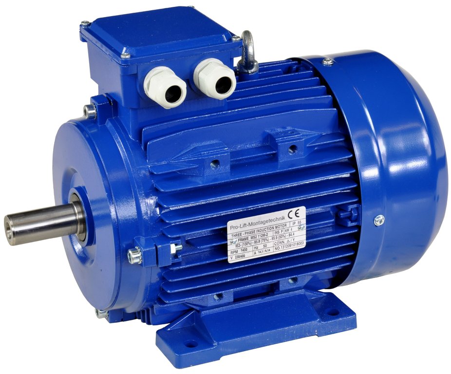 3.00 KW Crompton Greaves Electric Motor 4 Pole 1430 RPM GD100L 230V 3 Phase B3 