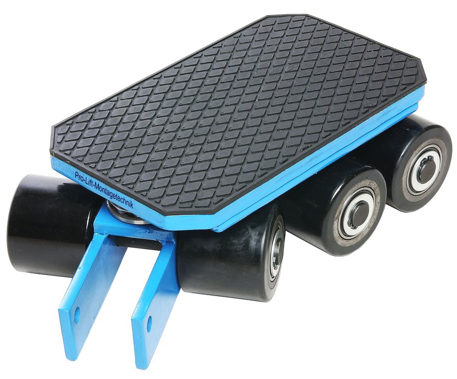3t Steering Suspension Heavy Duty Roller Rollers Steerable Skates capacity 3t 00418 