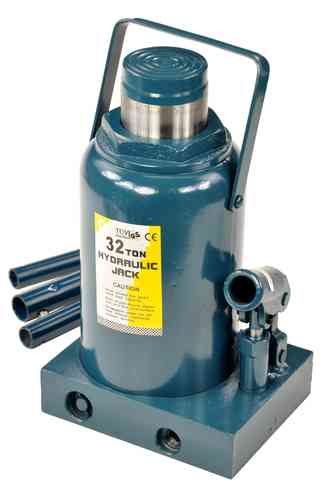 32t Stempelheber, Hydraulikzylinder, 285mm-465mm, T, grün, 01149