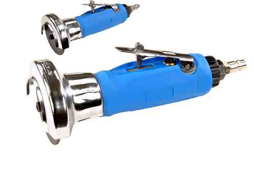 75mm Trennschleifer, Druckluftstabschleifer 3", 20000U/min, blauer Gummigriff, W2411, 01201