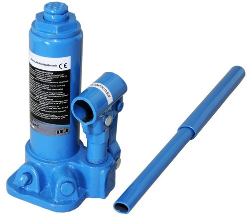 3t Stempelheber, Hydraulikzylinder, 194mm-350mm, blau J, BJ03HJ, 01281