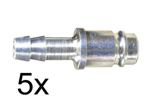 5x Magnum Schnellkupplung-Gegenstück: Männchen und Tülle für 9mm Schlauch 4100C1 - 01971