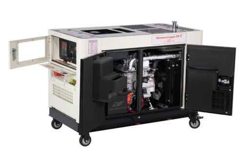 Diesel Stromaggregat 10kW Wassergekühlt 230V/400V Silent Stromerzeuger ATS AVR