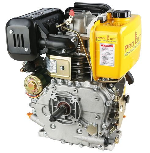 Dieselmotor 10PS Elektrostarter 25,4mm zöllige Welle 7,2kW Diesel Motor Minitraktor 02550